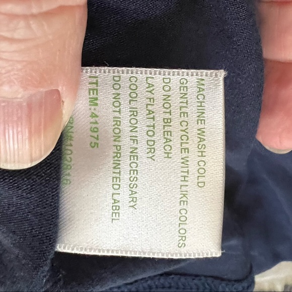 Garnet Hill, Navy Dress, Size Small - Picture 7 of 12